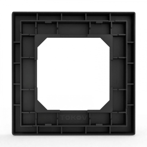 Рамка 1-м Pixel карбон TOKOV ELECTRIC TKE-PX-RM1-C14 фото 4