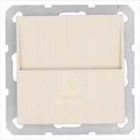 Выключатель карточный 10А IP20 отельный механизм тауп Jasmart G6209T