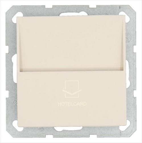 Выключатель карточный 10А IP20 отельный механизм тауп Jasmart G6209T