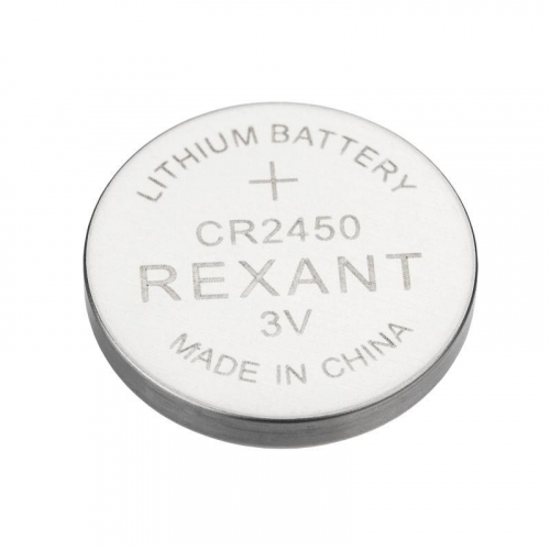 Элемент питания литиевый CR2450 3В (блист.5шт) Rexant 39-1110 фото 2
