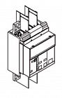 Комплект силовых выводов стац. выкл. EF E1.2 F (уп.3шт) ABB 1SDA073967R1