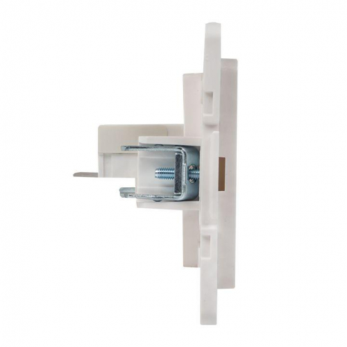 Розетка компьютерная 1-м Стокгольм RJ45 механизм бел. PROxima EKF EYK01-035-10 фото 6