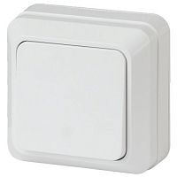 Выключатель 1-кл. ОП Quadro 10А IP20 2-101-01 250В бел. Intro Б0053733