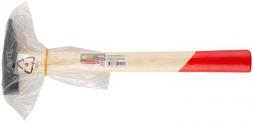 Молоток кованый 100г деревянная ручка FIT 44201 фото 3