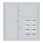 Щит этажный 8кв. слаботочка слева (1000х950х150) Basic EKF mb28-v-8z