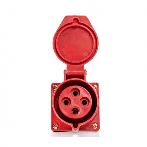 Розетка наружн. уст. 16А 3P+PE IP44 (114) EKF ps-114-16-380 фото 4