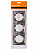 Рамка 3-х постовая вертикальная старинная бронза "Лама" TDM