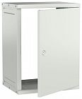 Шкаф настенный 15U 600х450мм дверь метал. сер. GENERICA LWE3-15U64-MF-G