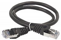 Патч-корд кат.5E FTP 3м черн. ITK PC09-C5EF-3M