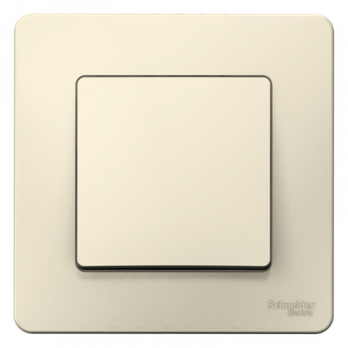 Выключатель 1-кл. СП Blanca 10А IP20 (сх. 1) 250В молочн. SE BLNVS010102 фото 2