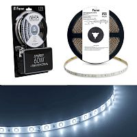 Лента светодиодная LS606 60SMD(5050)/м 14.4Вт/м 12В 6500К с драйвером с адаптером с вилкой в комплекте (уп.3м) FERON 27720
