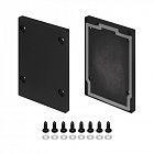 Заглушка IP-LINE-5475 BLACK глухая метал. черн. (комплект) Arlight 055283