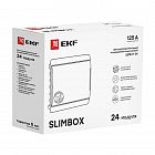 Щит ЩРВ-П-24 "SlimBox" IP41 бел. дверца PROxima EKF sb-v-24w