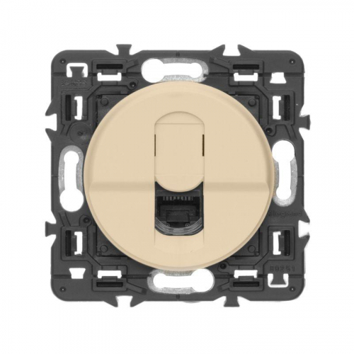Розетка компьютерная 1-м Celiane RJ45 кат.6 UTP механизм Leg 067344 фото 4