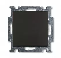 Механизм переключателя 1-кл. 1п СП Basic 55 10А IP20 с клавишей chateau-black ABB 2CKA001012A2179