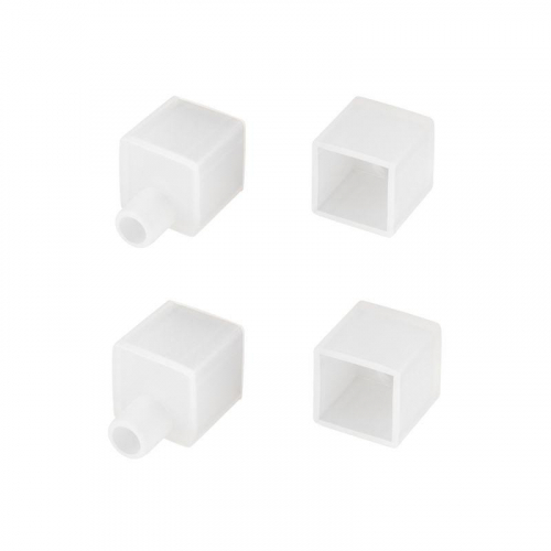 Заглушка WPH-FLEX-1414-TOP WHITE с отверстием пластик Arlight 040862