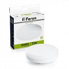 Лампа светодиодная LB-451 7Вт 4000К GX53 230В FERON 25828