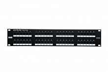 Патч-панель моноблочная 19дюйм 2U кат.5E UTP 48 портов черн. Eurolan 27B-U5-48BL