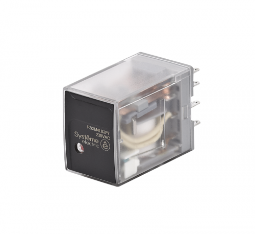 Реле 5А 4перекл. 230В AC LED SE RSXM4LB2P7
