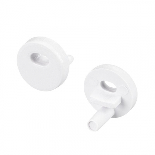 Заглушка ARH-ROUND-D8 с отверстием пластик Arlight 037401