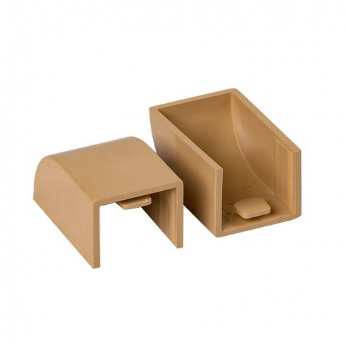 Заглушка 25х16 под свет. дерево Plast PROxima (уп.4шт) EKF ecl-25-16x4 фото 5
