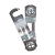Скоба дистанционная СДК 19-20 (уп.50шт) Fortisflex 102661