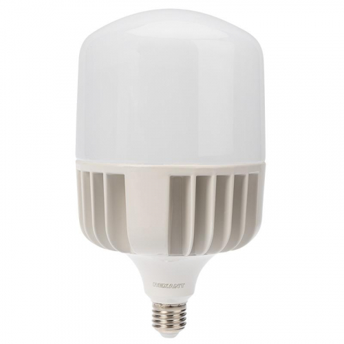 Лампа светодиодная высокомощная 100Вт 6500К хол. бел. E27 9500лм с переходником на E40 Rexant 604-072