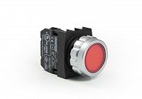 Кнопка нажимная H установочный 30мм 1НЗ красн. EMAS H200DK
