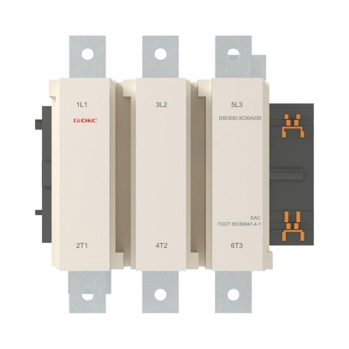 Контактор магнитный DSC630-3C00A230 630А 335кВт (AC3) 220В AC YON DSC630-3C00A230 фото 2