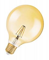 Лампа светодиодная филаментная 1906 LED GLOBE 6.5W/824 FIL GD FS1 E27 230В OSRAM 4058075808997