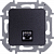 Розетка компьютерная Inspiria RJ45 кат.6 UTP механизм антрацит IEK 673833