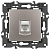 Розетка компьютерная Elegance 14-3107-16 RJ45 титан Эра Б0065764