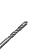 Бур по бетону 6x110мм SDS PLUS (уп.10шт) Kranz KR-91-0006-4