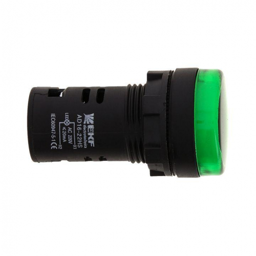 Матрица светодиодная AD16-16HS зел. 230В AC PROxima EKF ledm-ad16-16-g фото 2