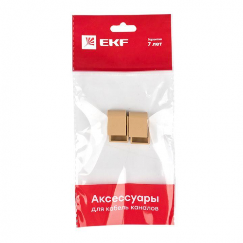 Заглушка 15х10 под свет. дерево Plast PROxima (уп.4шт) EKF ecl-15-10x4 фото 3