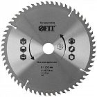 Диск пильный для циркулярных пил по дереву 255х30/25.4х60T FIT 37760