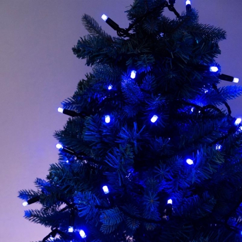 Гирлянда "Нить" 120 LED уличная 12м соед. до 10шт син. SHLights 4690601041968 фото 9