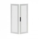 Дверь двустворчатая для IT-CQE 1600х600 перфорир. RAL7035 DKC RGITCPMD1660