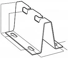 Кронштейн безвинтовой R50 316L CABLOFIL 348531