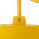 Патрон E27 силиконовый со шнуром 1м желт. Rexant 11-8889
