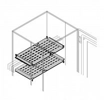 Перегородка горизонт. W=400мм D=700мм ABB 1STQ008531A0000