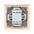 Выключатель 1-кл. СП Валенсия 10А IP20 крем. PROxima EKF EWV10-021-20