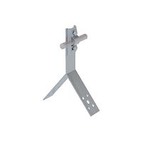 Держатель болтовой коньковый KDB-H100-D5-10 AURAFORT INOX304 для прутка d5-10мм H=100мм нерж. сталь КМ MA0095
