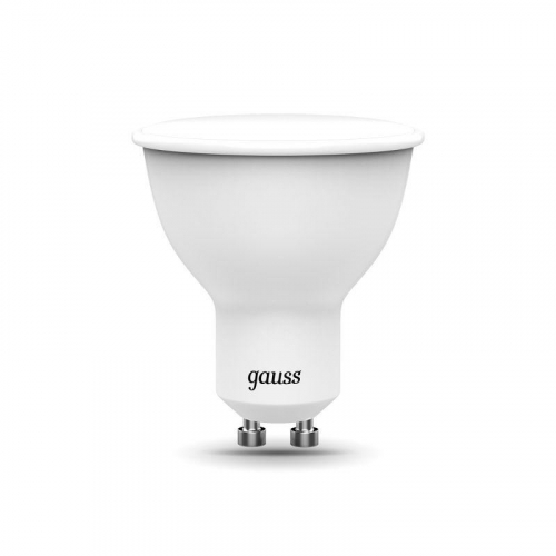 Лампа светодиодная Black 6Вт MR16 RGBW GU10 диммир. GAUSS 101106406 фото 2