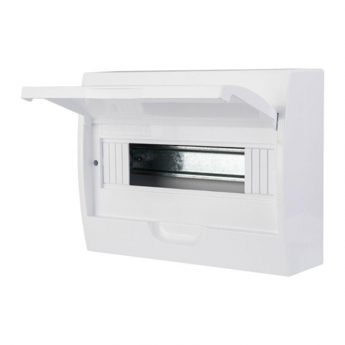 Бокс ЩРН-П-12 IP41 пластик. бел. (бел. дверца) Rexant 11-0313 фото 3