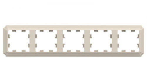 Рамка 5-м AtlasDesign Antique универс. беж. SE ATN100205