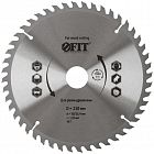 Диск пильный для циркулярных пил по дереву 210х30/25.4х48T FIT 37752