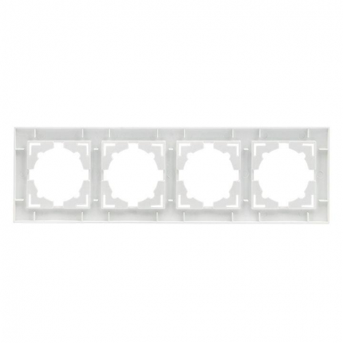 Рамка 4-м Валенсия бел. PROxima EKF EWM-G-304-10 фото 4