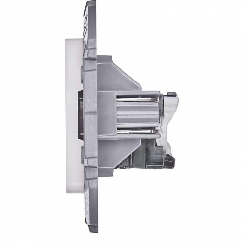 Розетка компьютерная Inspiria RJ45 кат.6 UTP механизм бел. IEK 673830 фото 6