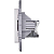 Розетка компьютерная Inspiria RJ45 кат.6 UTP механизм бел. IEK 673830